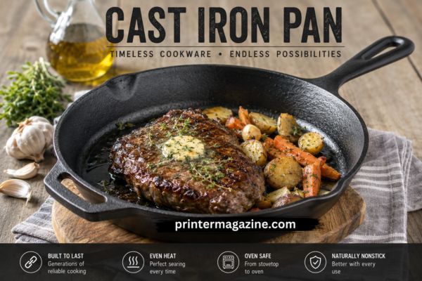 Cast Iron Pan: The Timeless Cookware Every Kitchen Needs